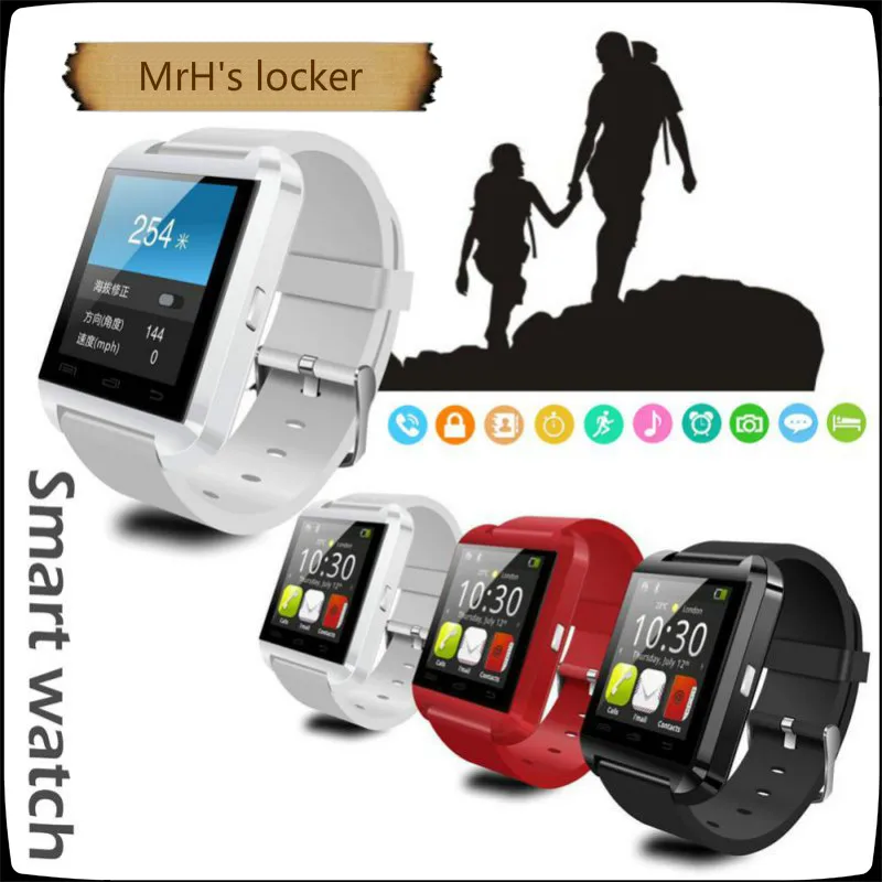 Новинка умные часы U8 Bluetooth Смарт-часы для iPhone IOS Android смарт-телефон износостойкое