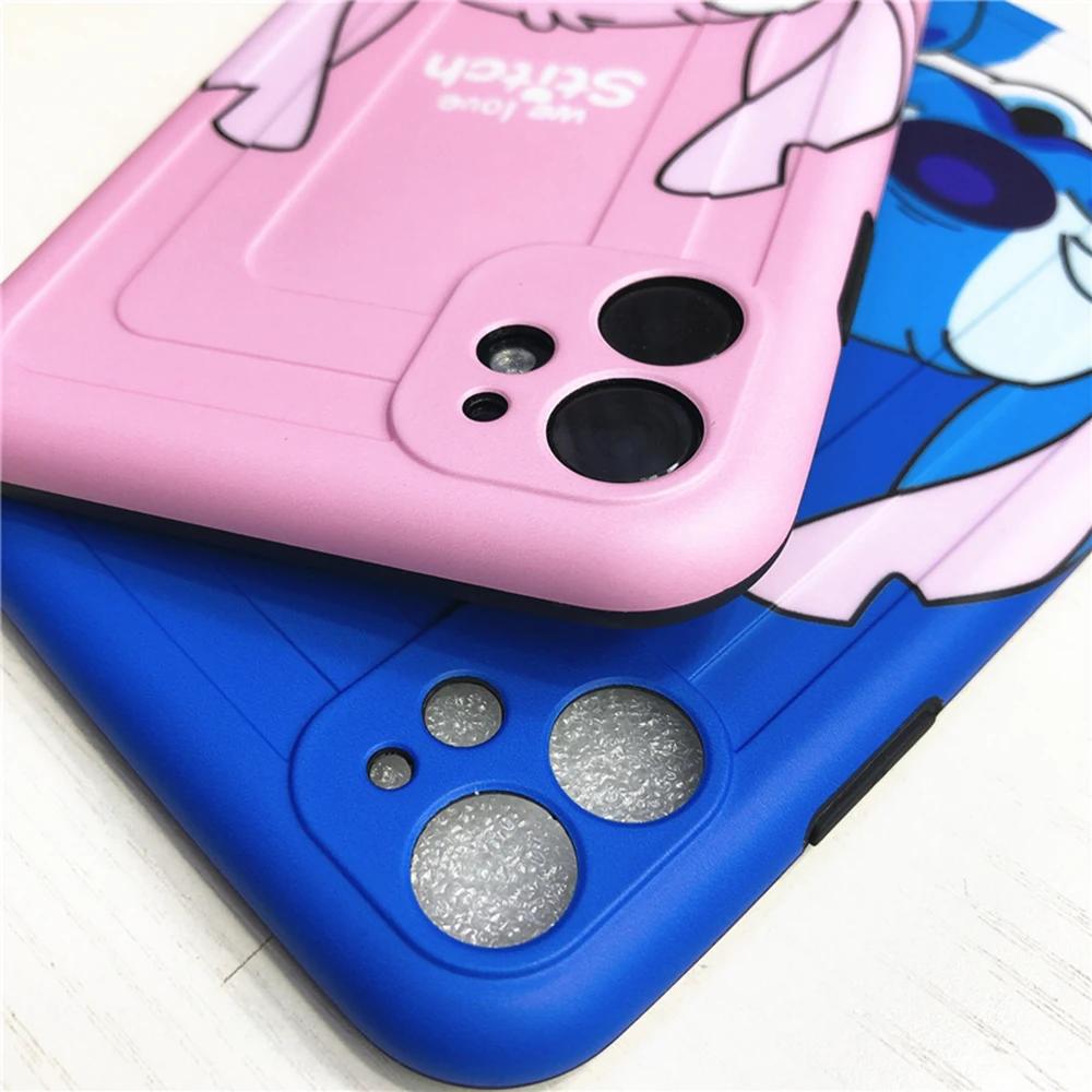 disney iphone 12 pro max case silicone cute lilo stitch cases for iphone 11 pro max 7 8 plus x xs xr anime protector fidget toys free global shipping