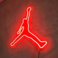 basketball legend neon art led custom neon sign for room decoration 12v acrylic board