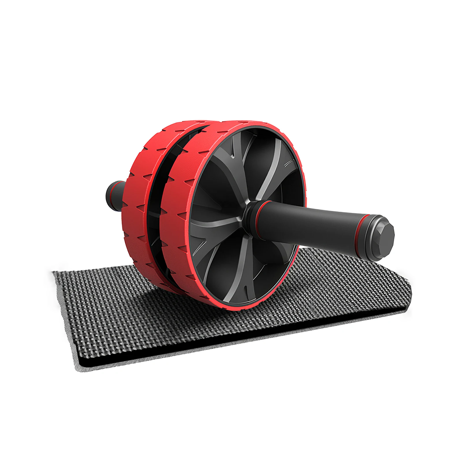 Держите фитнес колеса без Шум брюшной Ab ролик с коврики для тренировки мышц