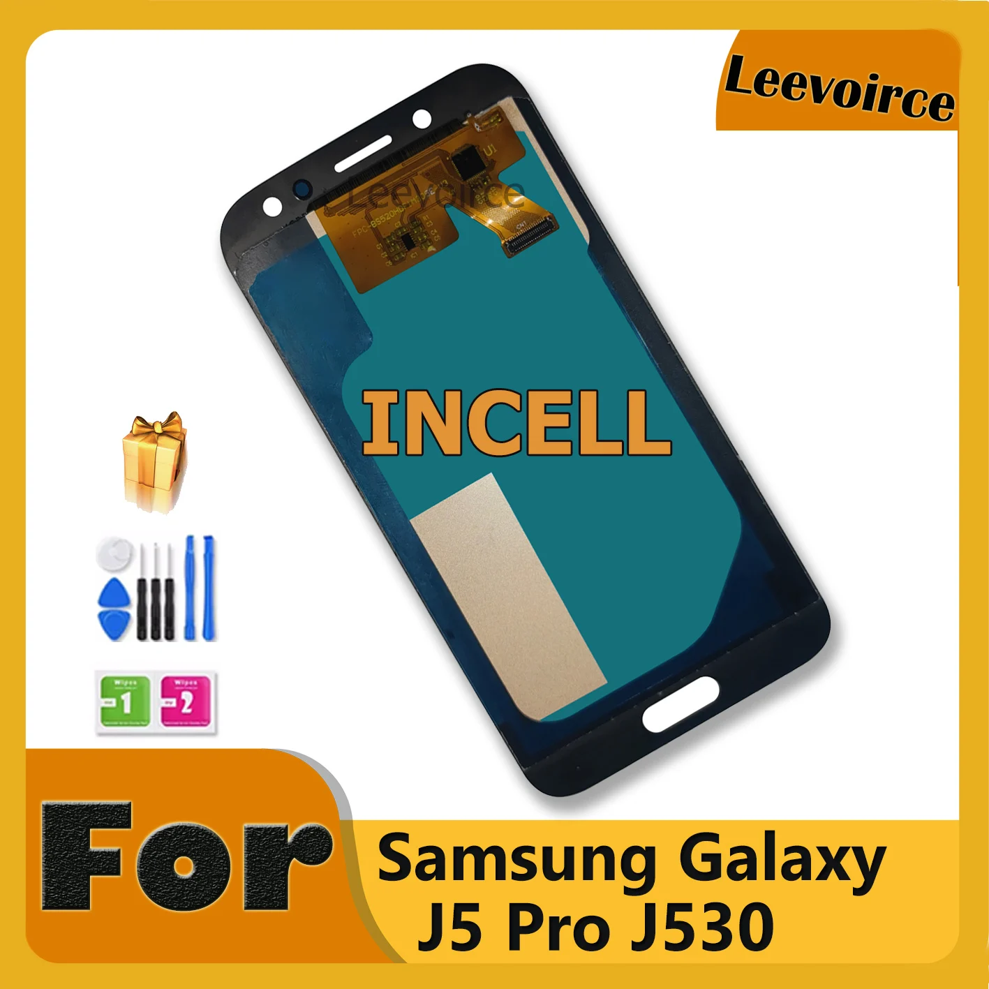 ЖК-экран для Samsung Galaxy J5 Pro 2017 J530 SM-J530F J530Y J530FM ЖК-дисплей с сенсорным экраном