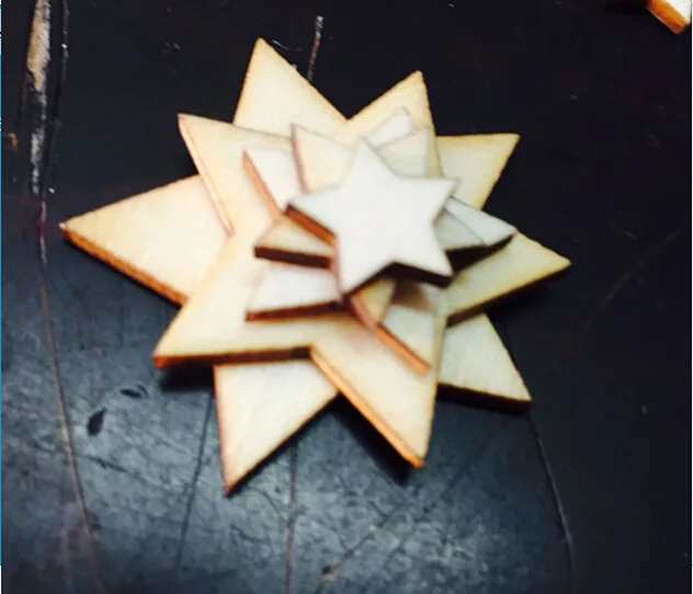 Деревянная сердце любовь сливы заплатка DIY Ручная роспись аксессуары украшения