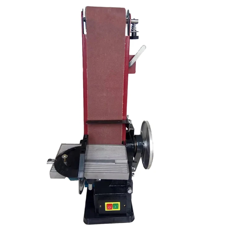 

100 wide belt disc sander wooden bench belt grinder for sale