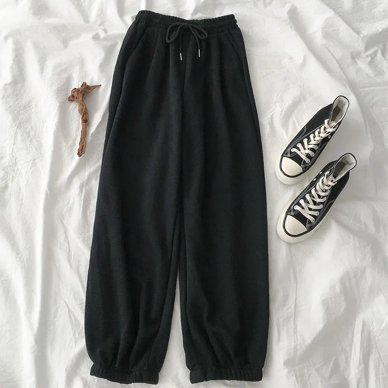 

Cheap wholesale 2021 spring summer new fashion casual Popular long women Pants woman female OL wide leg pants sweatpants BVy914