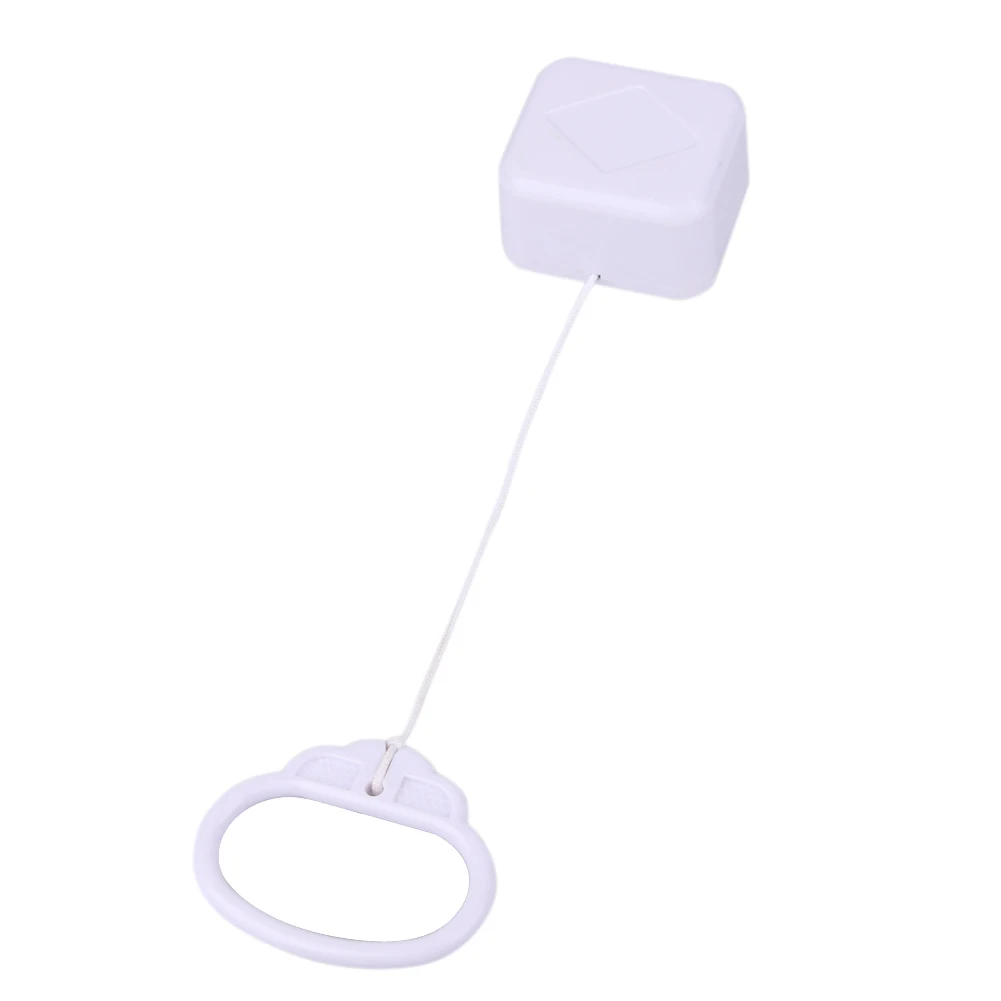 1 pcs Plastic Pull String Clockwork Cord Music Box Ring White ABSs Baby Kids Bed Bell Rattle Toy Birthday Gift | Игрушки и хобби