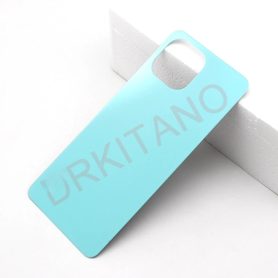 Оригинальная Крышка батарейного отсека AAA для Xiaomi Mi 11 Lite Задняя стеклянная панель