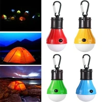 4 colors lightweight outdoor mini camping lamp outdoor portable hanging camping tent light tent accessories hanging hiking light
