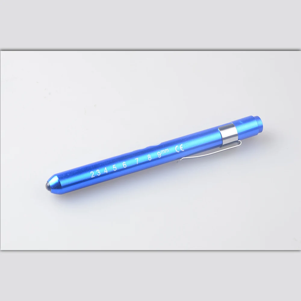Blue TOPCOM Медсестра Карманный Penlight Врач Ручка свет Аварийный Желтый Луч - Испускаемый цвет: Blue