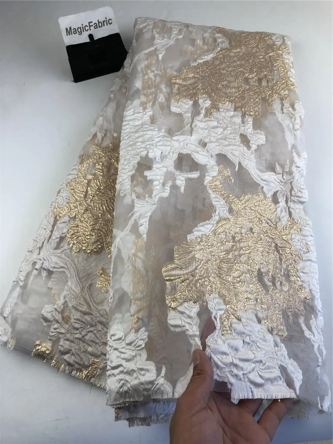 Африканская кружевная ткань из органзы вышитая яркая нигерийская для свадебного