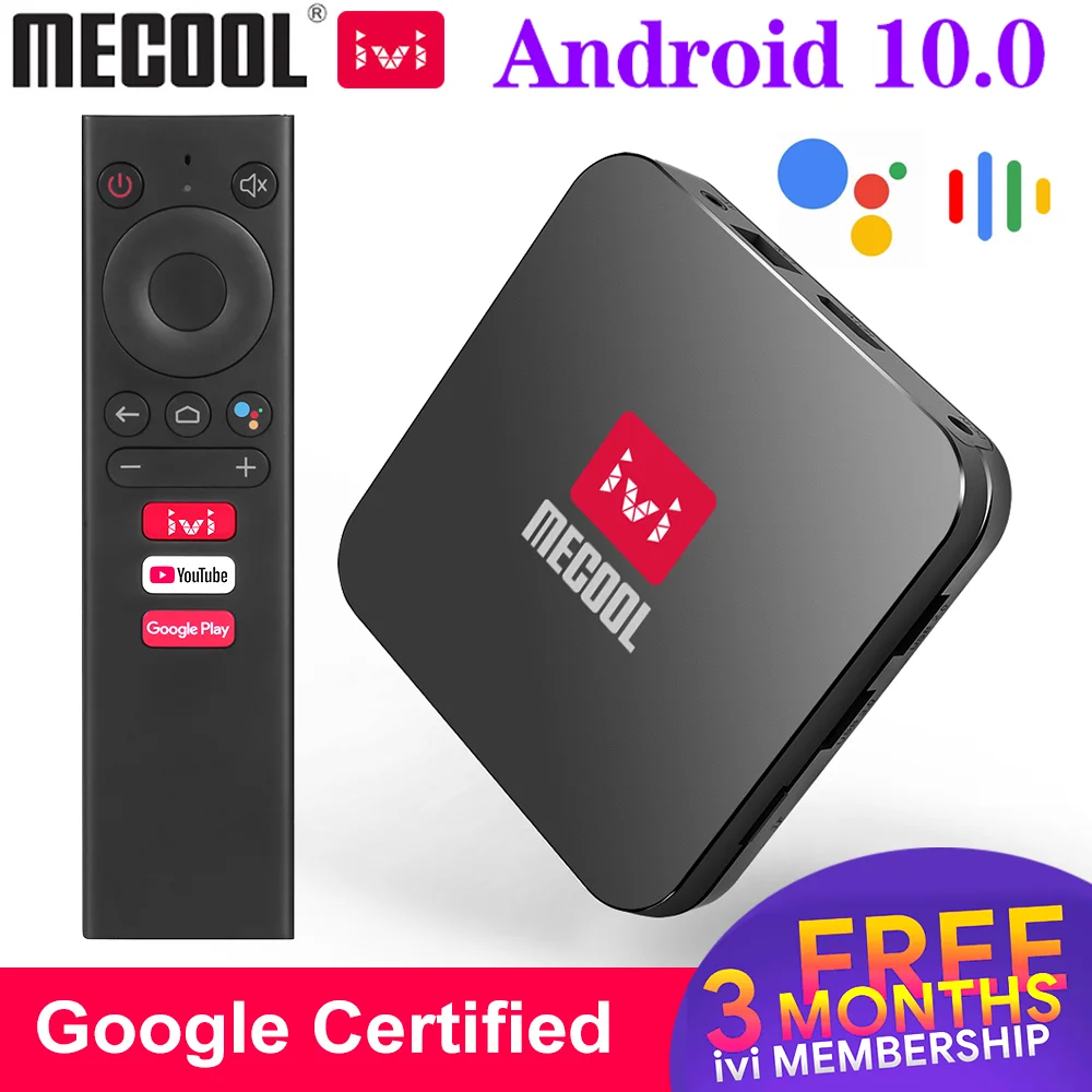 

2021 Mecool KM9 Pro ivi Google Сертифицированный Android TV Android 10 Amlogic S905X2 поддержка Youtube 4K Dual Wifi Smart TV телеприставка