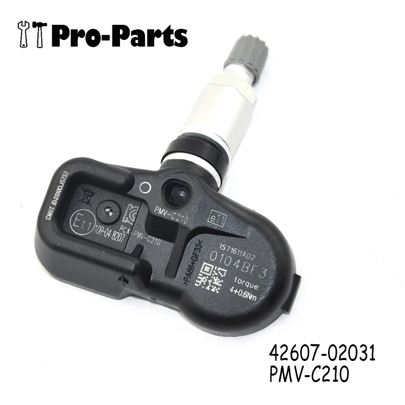 42607-02031 PMV-C210 Датчик давления в шинах TPMS для Toyota Camry Corolla RAV4 IV Sequoia FJ Land Cruiser 200 Prado 433