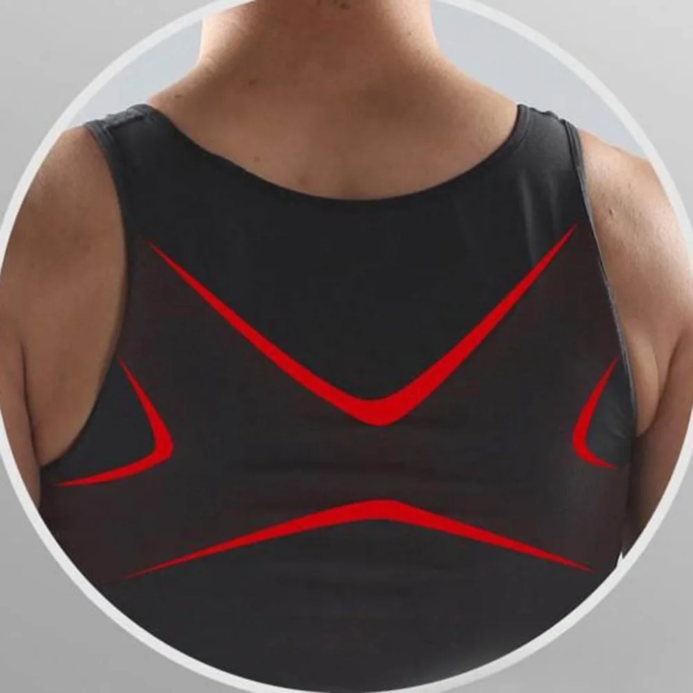 Корсет мужской утягивающий живот 2018 черный/белый Корректирующее нижнее белье