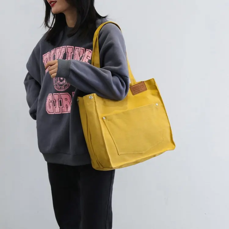 

Shoulder Bags Handbags for Women 2021 New Fashion Female Casual Simple Canvas Messenger Bags Soft Crossbody Bags for Girls