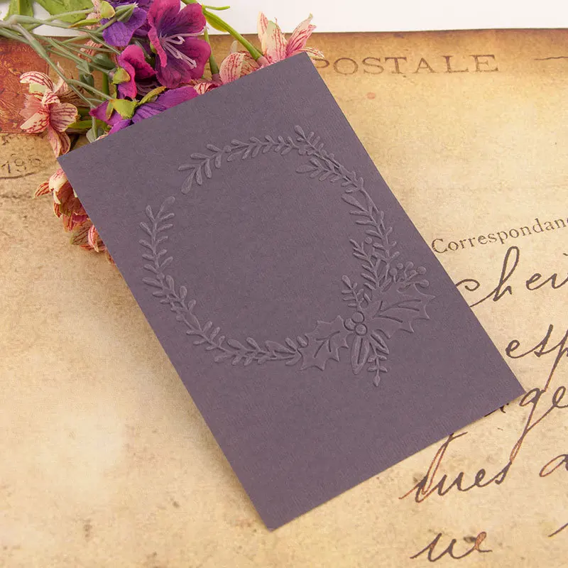 Рождественский венок новинка 2019 года для изготовления открыток бумажные