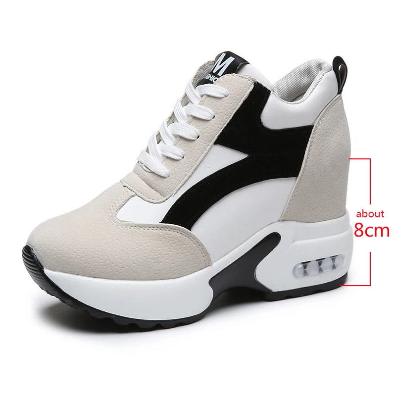 

Platform Sneakers Shoes Red Black Casual Shoes Women Sneakers Ladies Platform Sneakers Heels Wedge Shoes Zapatillas Mujer 2021
