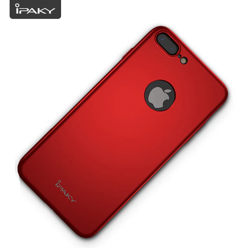 IPAKY Brand New 360 Degree Full Protection Shockproof Mobile Phone Slim Fit PC Matte Armor Case For Apple iPhone 7 Plus |