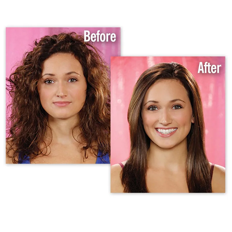 2018 просто прямые утюжки для выпрямления волос. Керамическая щетка способствует