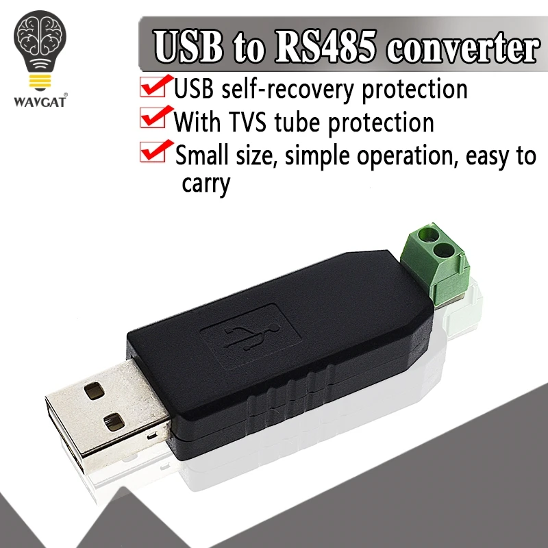Переходник с USB на RS485 485 поддержкой Win7 XP Vista Linux Mac OS WinCE5.0|usb to rs485|usb tousb usb |