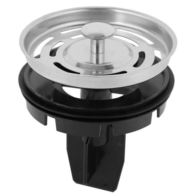 

Kitchen Sink Strainer Round Drain Cover Prevent Food Residues From Clogging N0PF