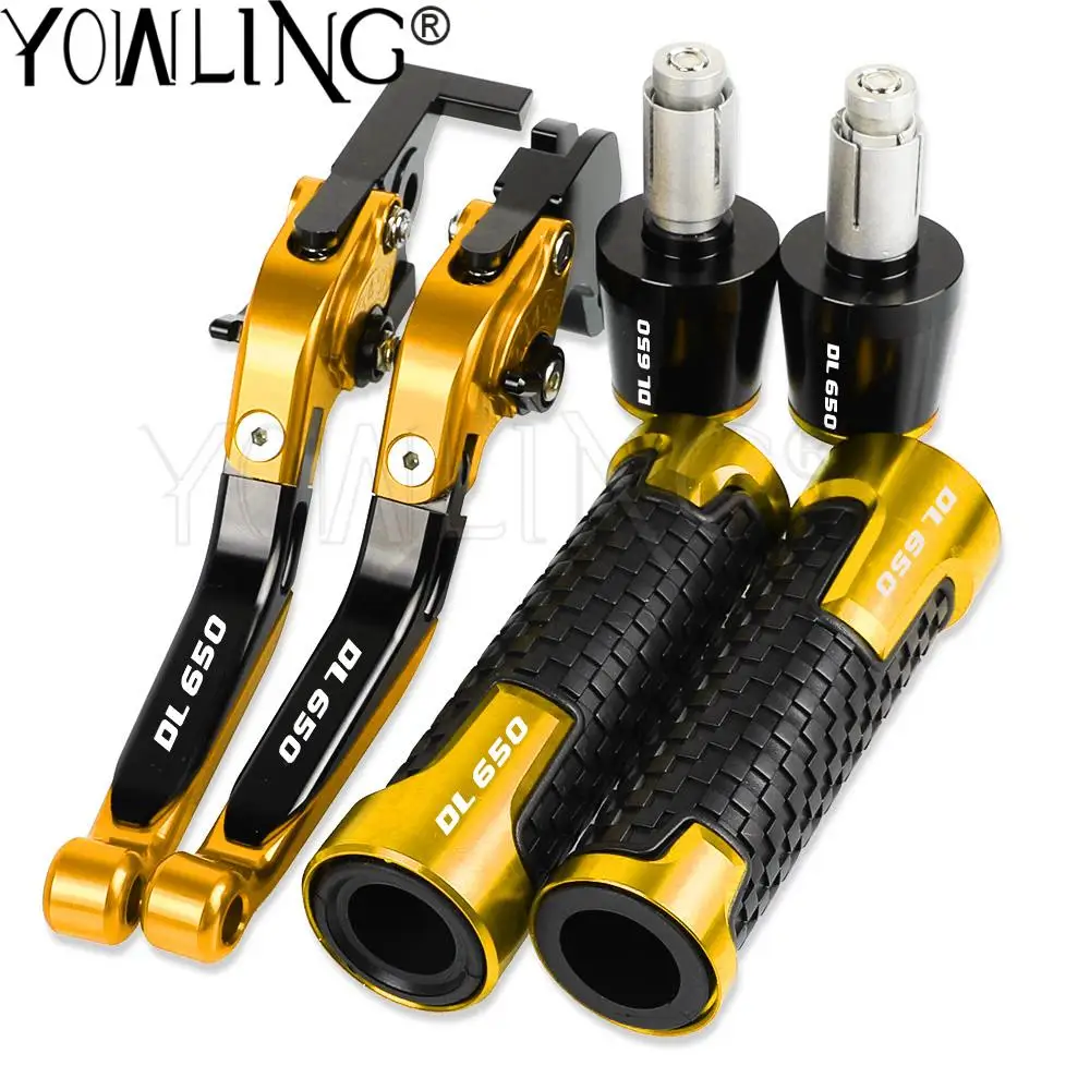 

Motorcycle Brake Clutch Lever FOR SUZUKI DL650 VSTROM DL 650 V-STROM 2004-2006 2007 2008 2009 2010 Handlebar Handle Grips End