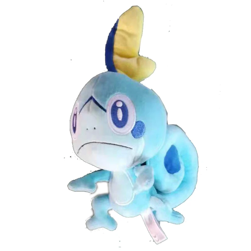 1 Карманный Sobble плюшевая кукла мягкая игрушка симпатичный Меч Щит рисунок 18 см детский подарок - Цвет: 1