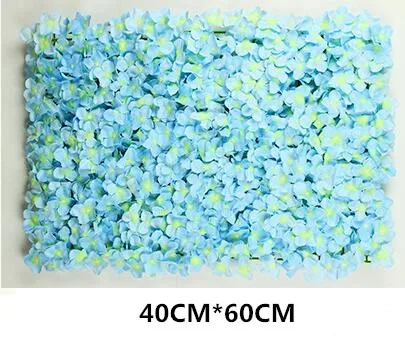 1 шт. 40x60 см Шелковый цветок розы шампанского искусственный цветок свадебное украшение для дома цветок настенный романтический свадебный фон Декор - Цвет: blue