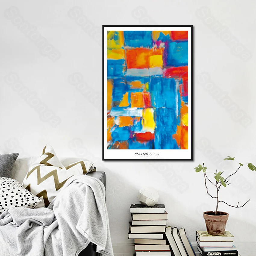 

Still Life Painting Watercolor Painting Modern Art Poster Decoration Painting Porch Living Room Corridor Study Room Hotel