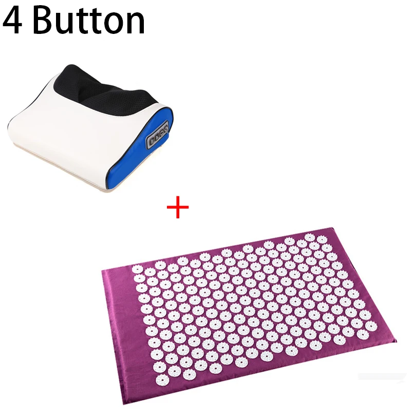 (С массажной подушкой) массажная подушка шиацу с подогревом на плече и спине