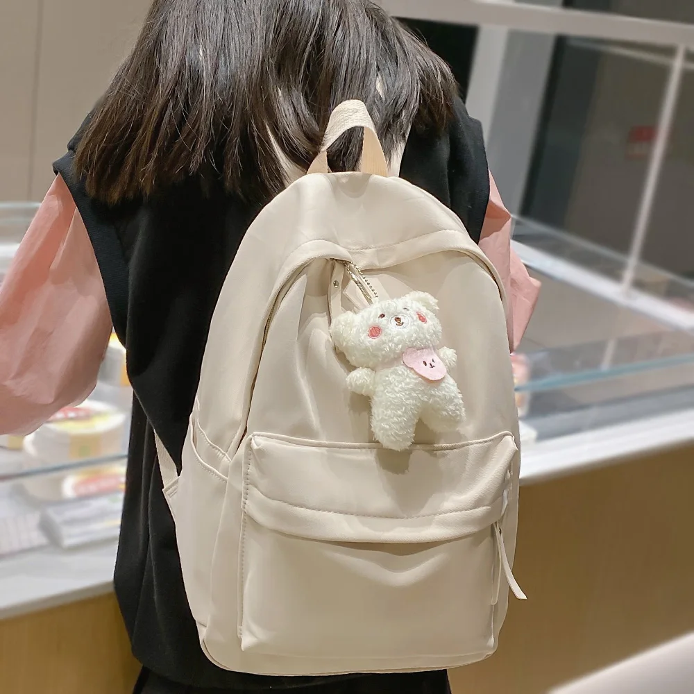 

Женский водонепроницаемый дорожный рюкзак, Женский нейлоновый рюкзак для ноутбука, модная крутая Студенческая сумка для девушек, модные ми...