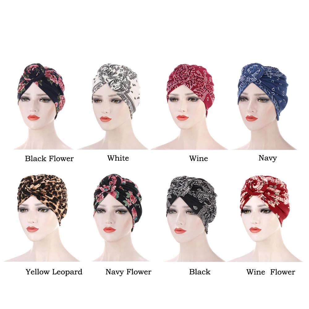 Новый Индийский мусульманский Тюрбан Хиджаб шапка Underscarf узел Кепка Chemo Для
