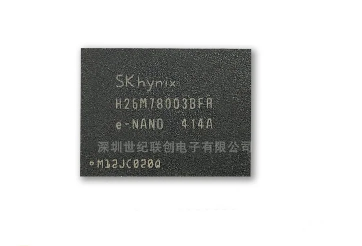 Микросхема памяти BGA H26M78003BFR, 64 ГБ, 100%, Mxy(1 шт.) (2 шт.) (5 шт.) (10 шт.), H26M78003BFRE-NAND новый оригинальный E-NAND