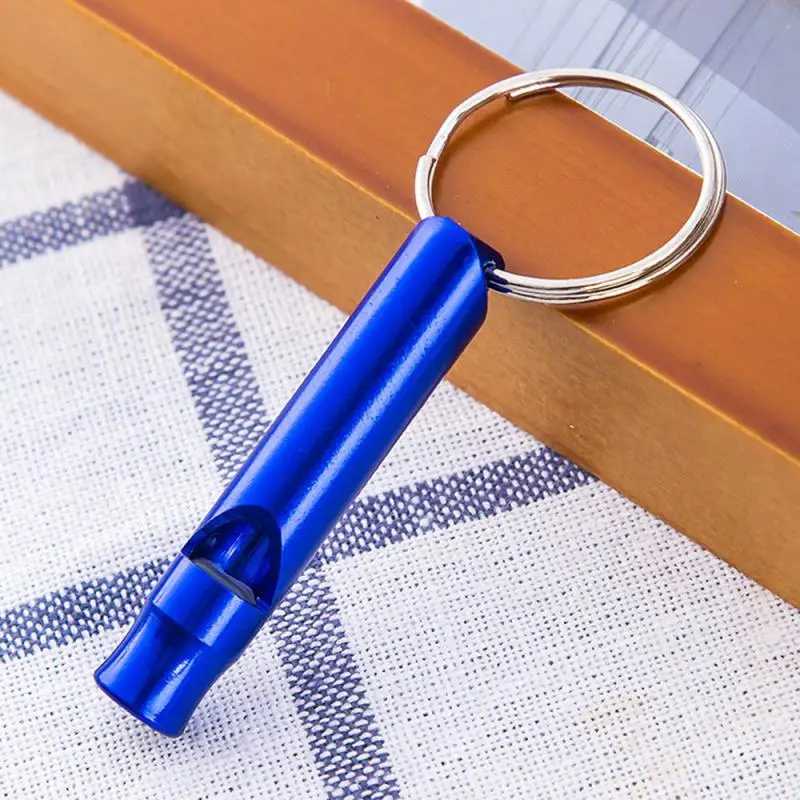 

Outdoor Metal Multifunction Whistle Pendant With Keychain Keyring For Outdoor Survival Call Emergency Tools Mini Size Whistles