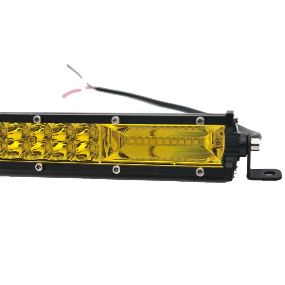 

20 Inch Light Bar High Intensity LED Beads Single Row With Mounting Bracket