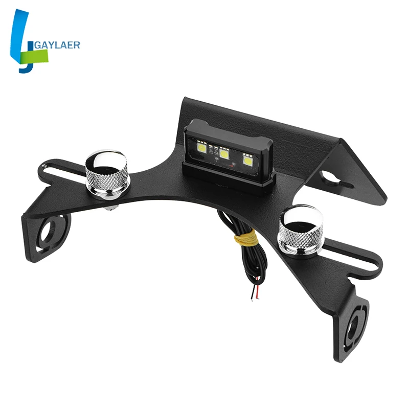 

Держатель номерного знака Кронштейн светодиодный светильник для Kawasaki Ninja 250 Ninja300 2013-2017 мотоцикла ХВОСТ Tidy Fender Eliminator