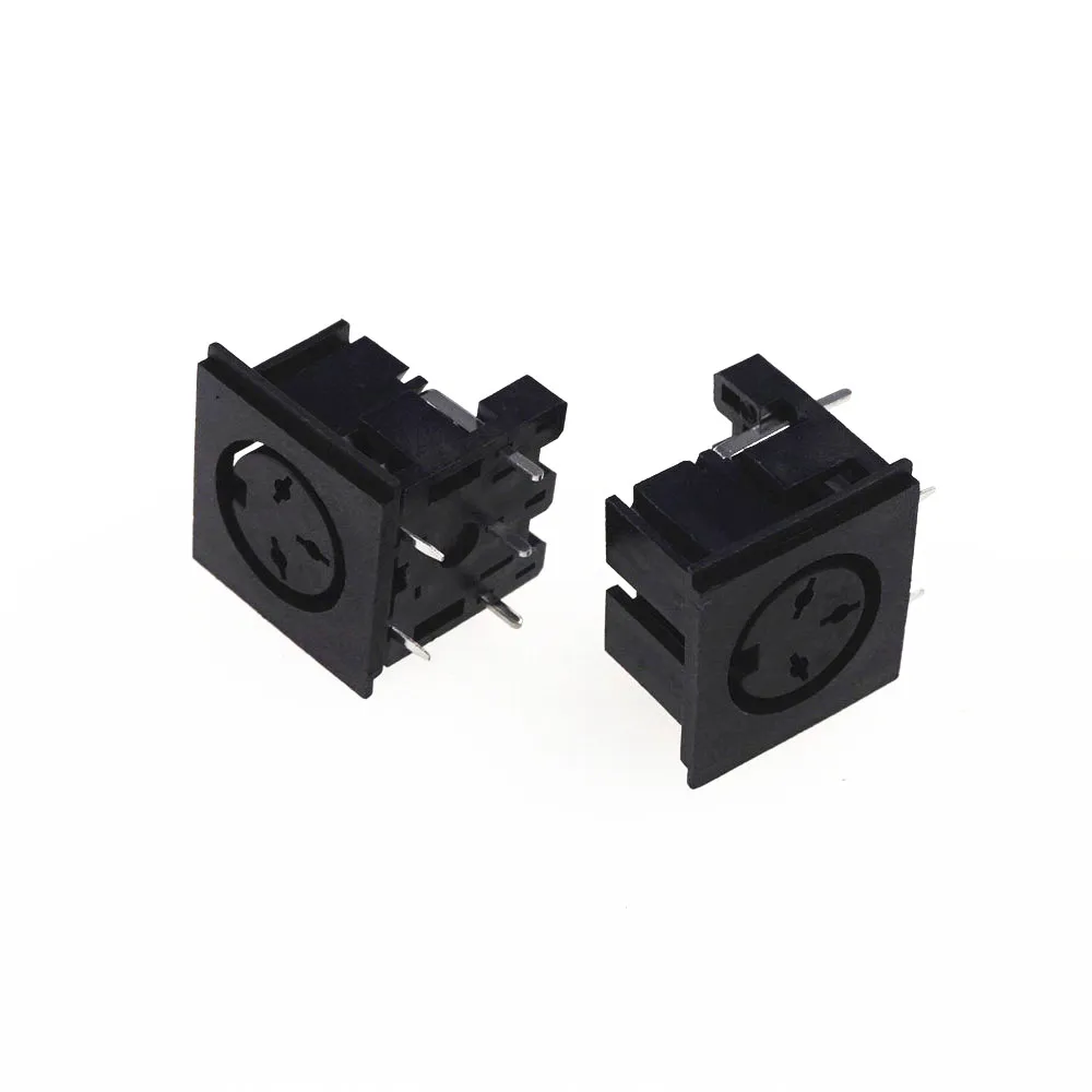 Штепсельная розетка Цилиндрический разъем с прямоугольным коннектором для