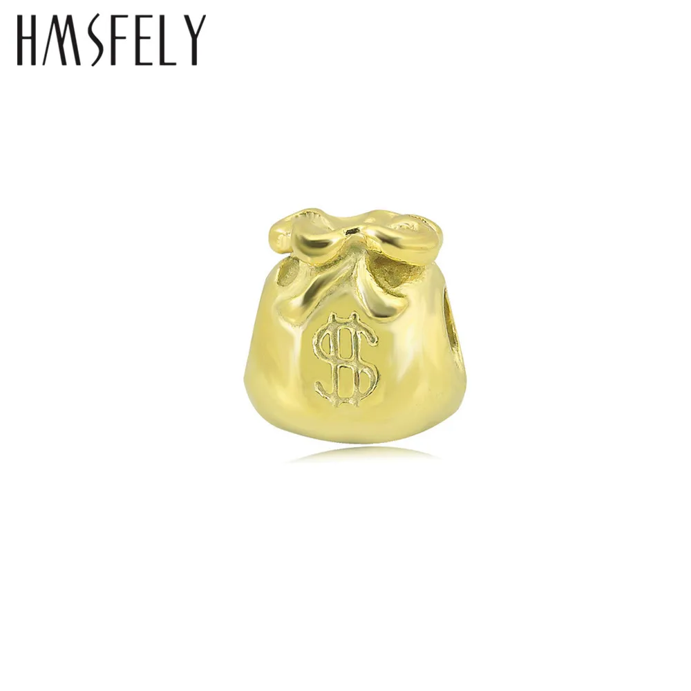 HMSFELY 316L бусины для ювелирных изделий из нержавеющей стали Европейские Бусины с