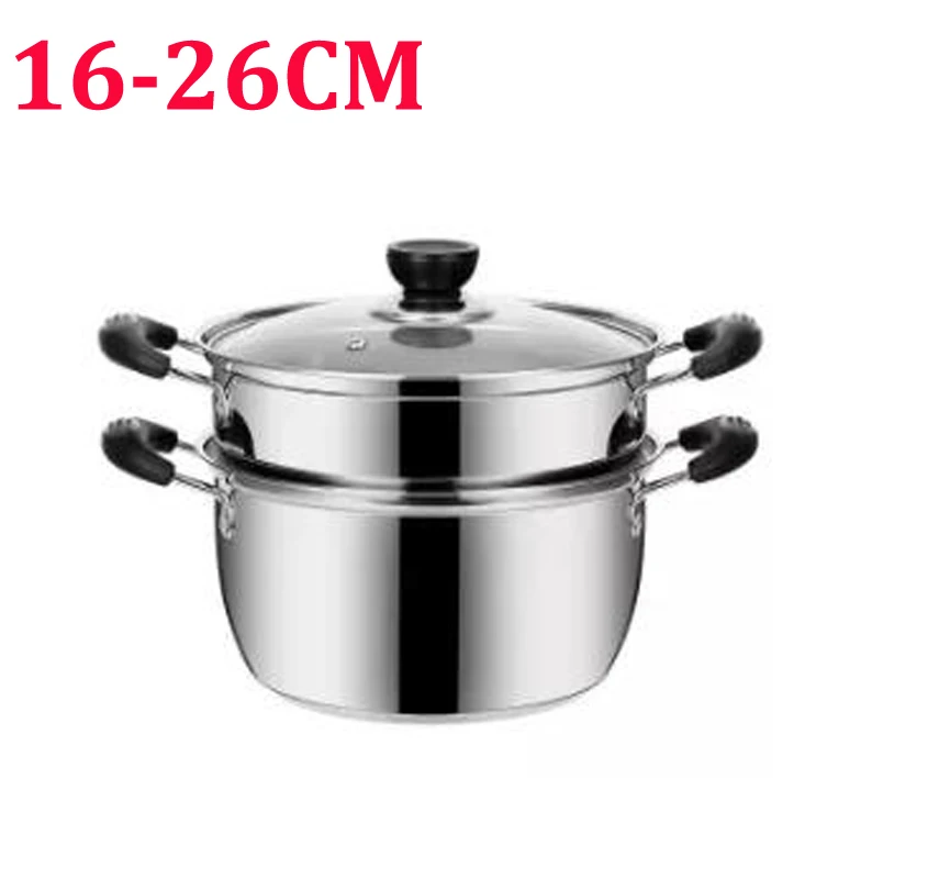 Кастрюля для супа из нержавеющей стали толстая кастрюля приготовления пищи