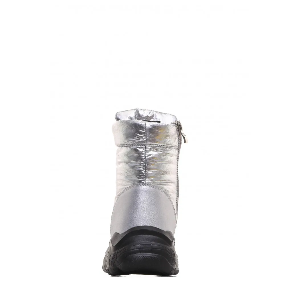 Женская обувь PATROL ботинки осень зима текстиль/искусственная кожа цвет серебро