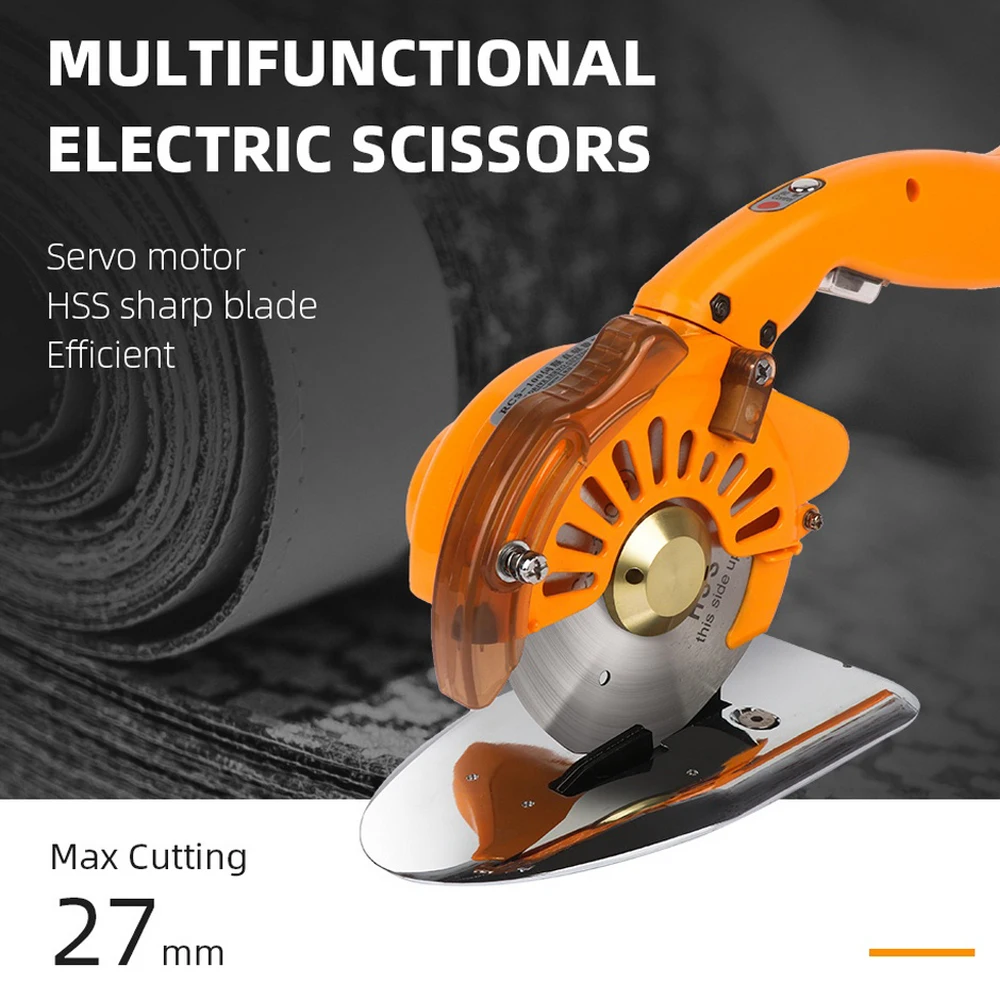100/110/125 Industrial Tailor Electric Scissors 300W 220V Electric Fabric Cutting Machine Tailor Cloth Cutter Tools