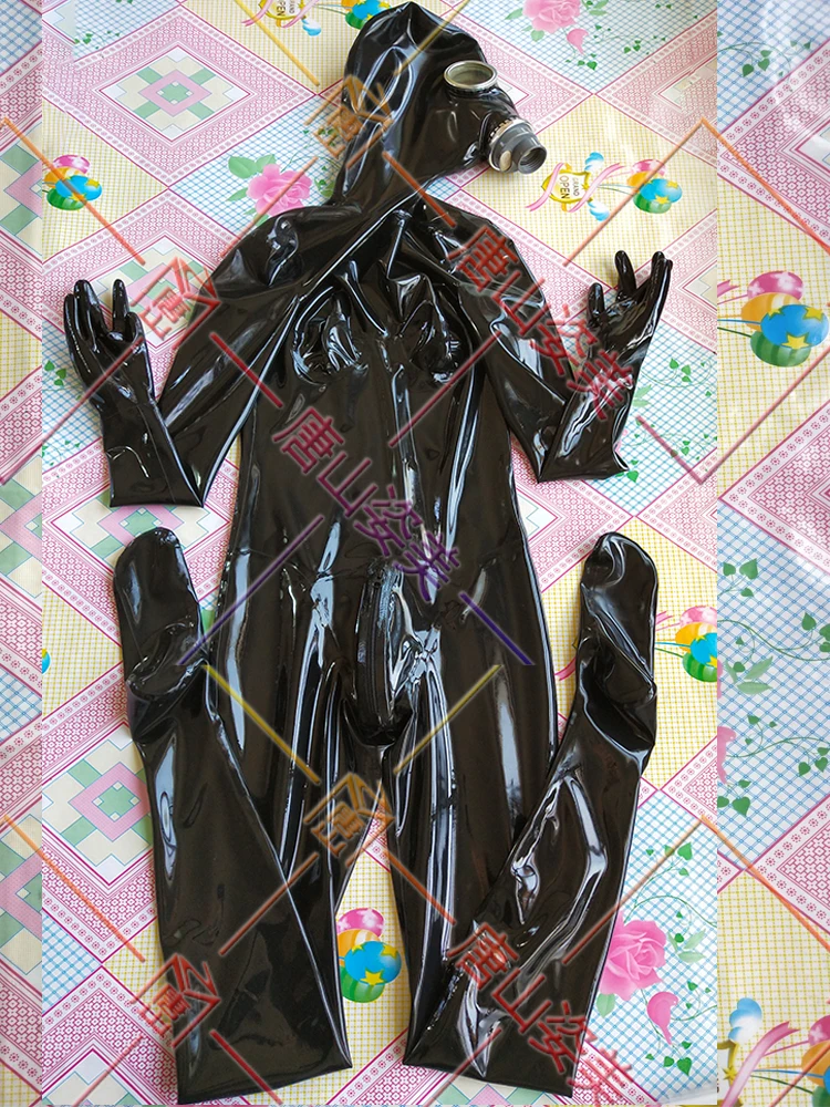 Латексный комбинезон с полным покрытием противогаз полный на заказ |