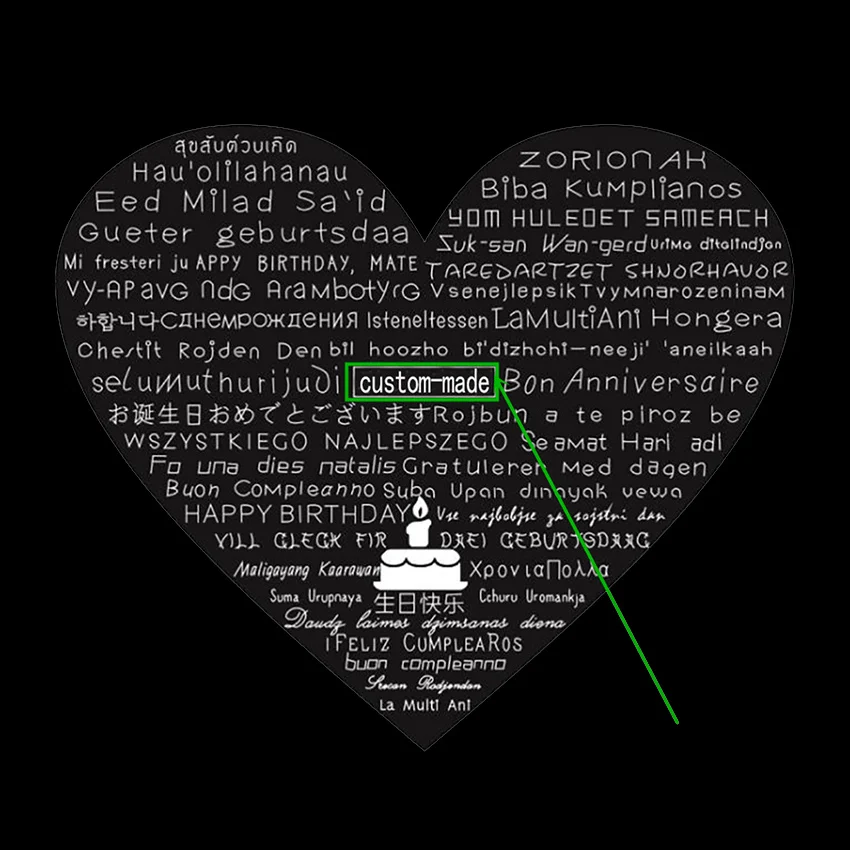 NTY-7 Пользовательское имя, 100 языков, проецируемое ожерелье с подвеской I Love You для женщин, розовое золото, серебро, Женское Ожерелье, модное ювелирное изделие - Окраска металла: NTY-7