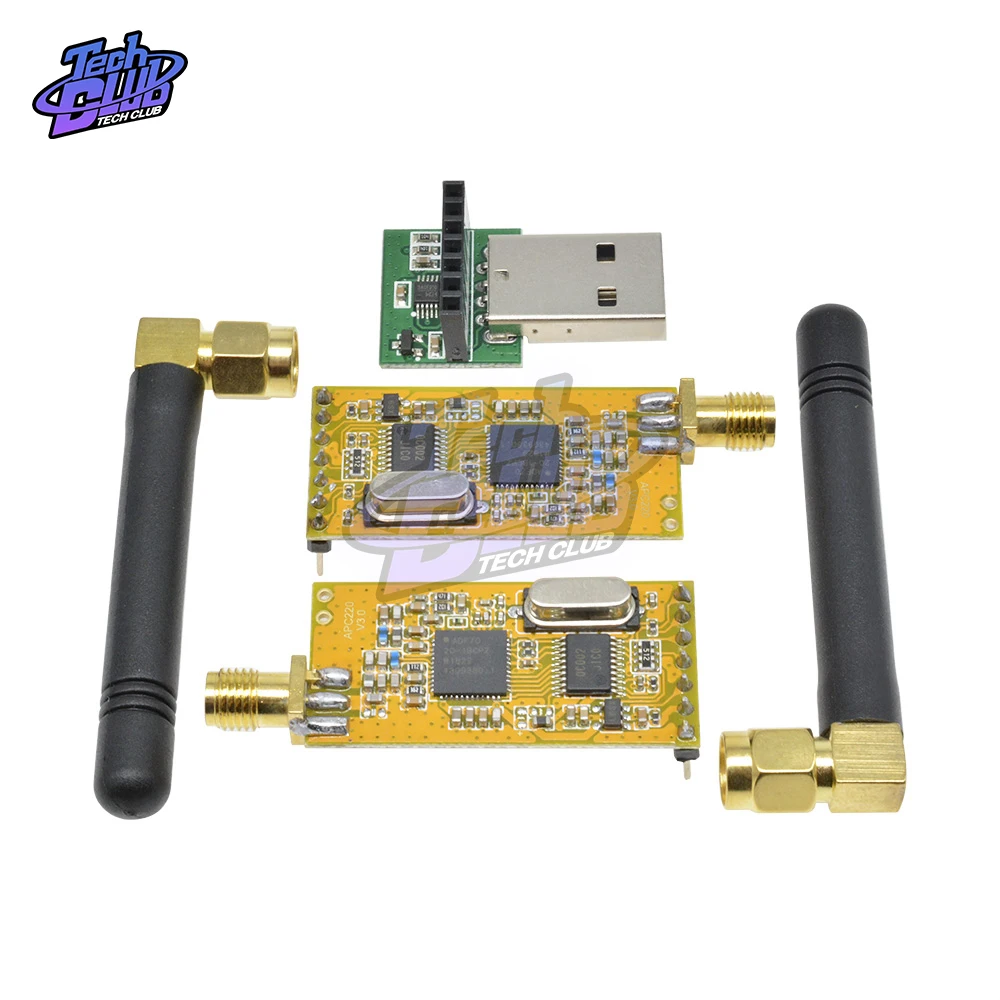 APC220 Беспроводная RF серийная плата данных модуль связь с антеннами USB конвертер