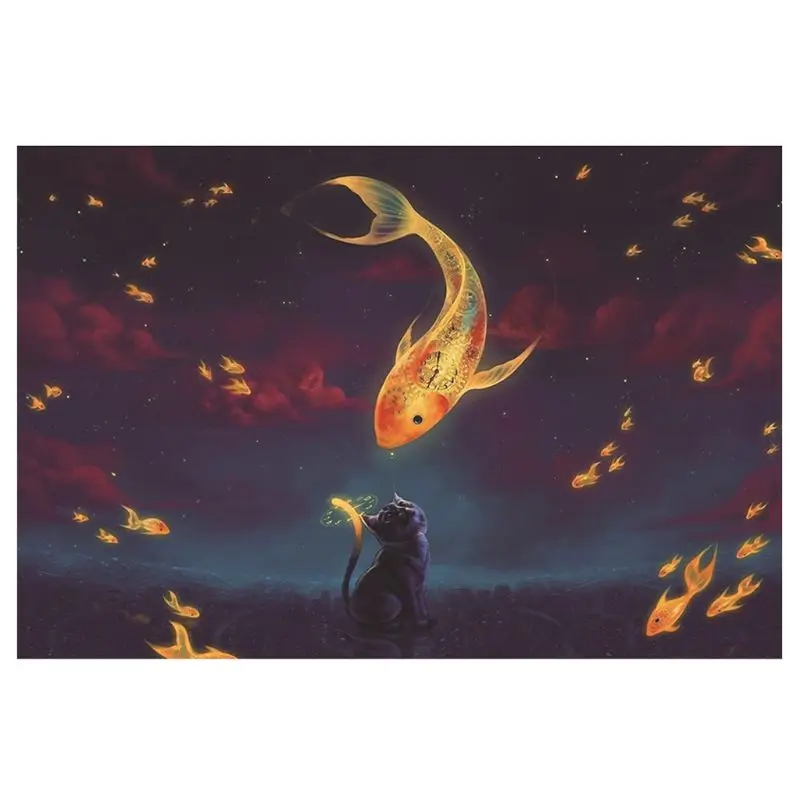 

1000 Pcs / Pack Adult Puzzles Large Size Educational Gift Assemble Jigsaw Games 63HE