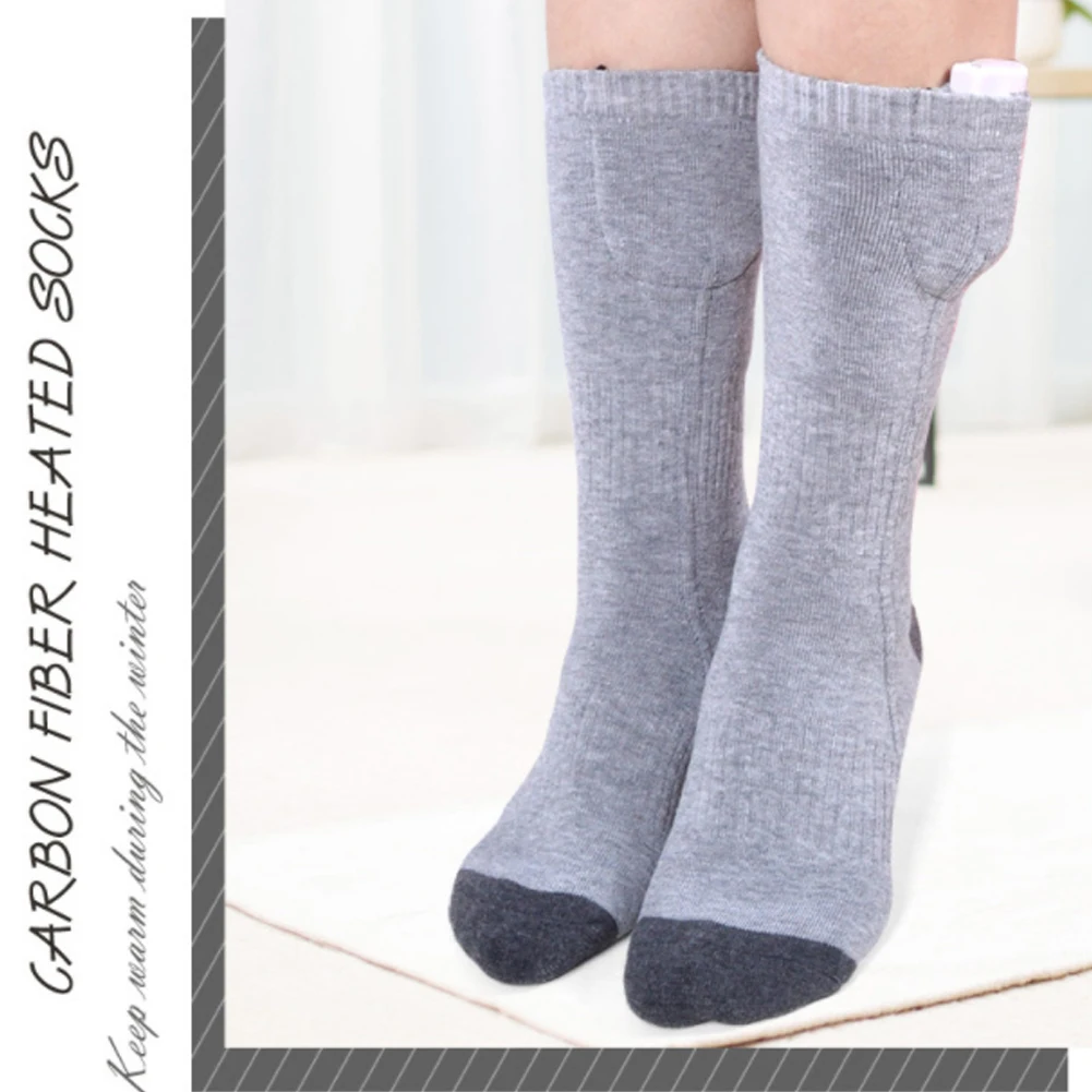 Носки с подогревом перезаряжаемые теплые носки быстрым нагревом 3 режимами