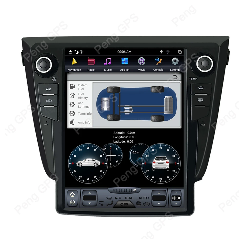 Android 8,1 Тесла вертикальный экран gps навигация для Nissan X-Trail 2013- аудио плеер 12," In-dash Carplay 1920*1080 блок
