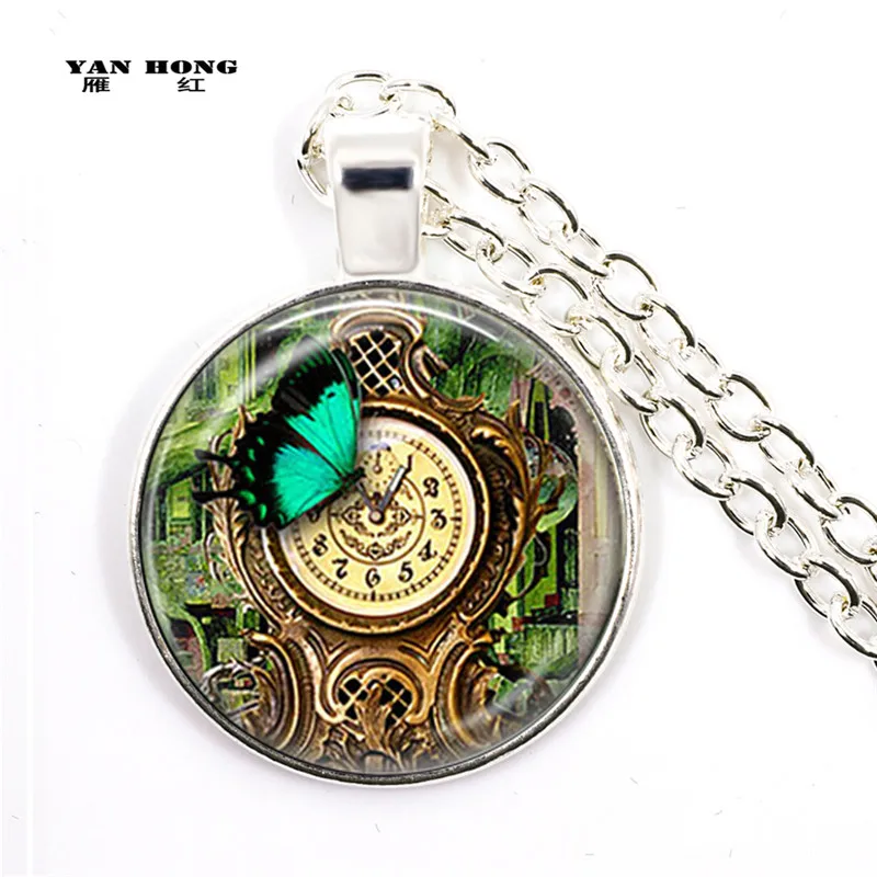 Ancient Egyptian Cat Goddess Statue Necklace Egypt Lord Pendant Handmade Glass Women Jewelry Amulet Accessories | Украшения и