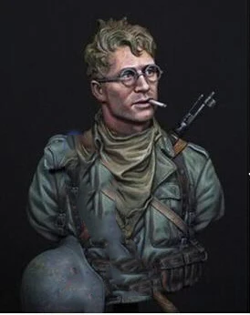 Моделей уменьшенного масштаба 1/10 солдаты шестой Division Смола Бюст рисунок набор
