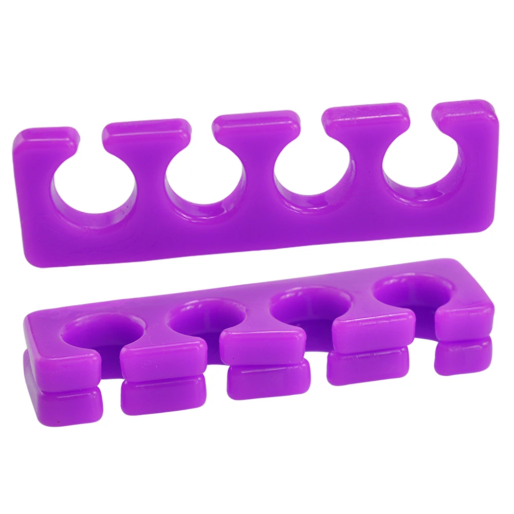 2 шт./компл. Пластик пальцы разделители для пальцев ноги разделитель УФ Гель лак