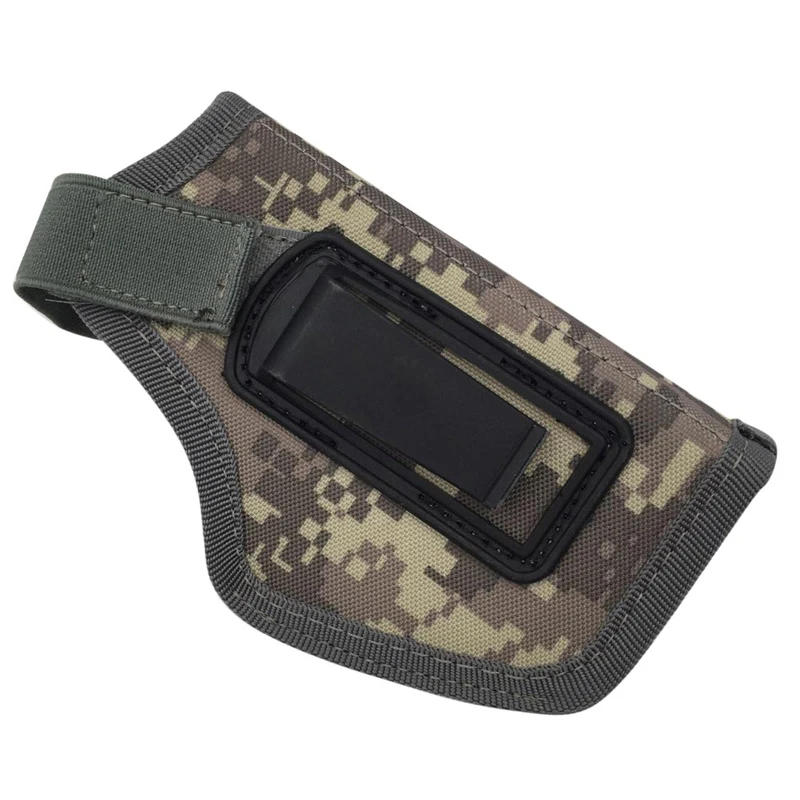 

Military Tactical Concealed Belt Holster Multicolor Clip on Carry Pistol Holster Subcompact Pistols Nylon Gun Pouch for Compact