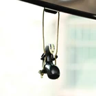 Украшения для автомобиля, аниме, Безликий Мужской автомобиль, подвеска для зеркала заднего вида, декоративные для мини-куперов S R50 R53 R56 R60 F55 F56 R57